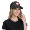 Ball Caps Gepersonaliseerde Wapenschild Polen Baseball Cap Mannen Vrouwen Ademende Poolse Vlag Papa Hoed Outdoor