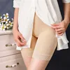 Leggings para mujer, ropa interior antirozaduras sin costuras, pantalones cortos de algodón suave para mujer, pantalones cortos de seguridad para mujer, bragas sexis de encaje de talla grande YQ240130