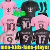 24 25 Inters MESSIS voetbalshirts Miamis SUAREZ voetbalshirt 2023 2024 MATUIDI HIGUAIN TRAPP PELLEGRINI Martinez FC Fans speler CARRANZA PIREZ MORGAN heren kindertenue