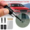 Car Wash Solutions Windshield Repair Glue Window Resin Kit Windscreen Scratch Crack Restore Fluid Glass Curing Accessories