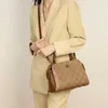 Sacos de noite impressão do vintage bolsa de mão 2024 novo elegante senhora do escritório sacos de ombro para as mulheres todos os jogos simples inverno crossbody saco bolso cy