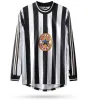 Manches longues Nouveau Château Maillots de football NUFC SHEARER Rétro HAMANN SHEARER PINAS UNITED OWEN CHEMISES DE FOOTBALL classiques Ginola 03 05 95 97 99 00 2003 2004 2005 1995 1998