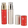 Bouteilles de stockage 5ml Portable Mini bouteille de parfum rechargeable évider avec pompe de parfum de pot de pulvérisation vide conteneurs cosmétiques atomiseur voyage