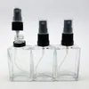 12pcs 1oz Parfum/Cologne Atomiseur Vide Bouteille En Verre Rechargeable Noir Inviolable Pulvérisateur 30ml Twokd