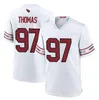 Hommes Arizona''Cardinals''James Conner Kyler Murray Custom White 2023 F.U.S.E.Vapor Intouchable F.U.S.E.Maillot cousu de football limité