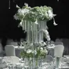 10 pz 50 cm / 100 cm di altezza) centrotavola per decorazioni di nozze centrotavola in acrilico per la decorazione di eventi supporto per composizioni floreali 384