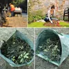 1pc Gardening Container Large Capacity Carry-on Garden Leaf Bag Green Leaf Garbage Bag Toy Storage Bag