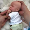 12 pojke Micro Preemie Full Body Silicone Baby Life Mini Reborn Doll Surprise Children Anti-Stress My Melody 240122