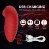 Kraftfull cup sugvibrator klitoris stimulator vakuum massager vuxen kvinnlig sexleksak