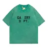 GalleryDept Brand Designer Mens T camisetas de verão Departamento casual Tshirts Tops de algodão Gallary Shirt Streetwear Harajuku Tees de luxo Gradiente Haikyuu 3061