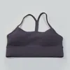 Hurtownia Lu Open Back Sports Push Up Bra bez ukochany kamizelka bez fitness kamizelki dla kobiet na siłownię noszą lululemonbra