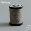 &equipments Round Waxed Thread Strong Polyester Cord Wax Coated Strings for Leather Craft Repair Shoes Sewing DIY Tools Wallet Saddle