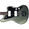 Hybrid II Jazzmaster Jasper Olive Metallic con chitarra abbinata