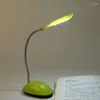 Table lampen Studenten bestuderen LED -bureaulamp Stepless dimable Touch Foldable Bedide Reading Eye Protection Night Light DC5V