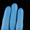 100pcs Disposable Nitrile Exam Gloves Anti-slip Powder Non Latex Non Vinyl Disposable hand gloves Prevent infection safe 20122303