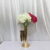 Cilindro de casamento de metal vaso de flores peças centrais de mesa decorativas peças centrais de casamento decorações de mesa peça central de mesa peças centrais de flores para casamento