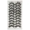 False Eyelashes Natural Look Eyelash 10 Pairs Of Dramatic With 3D Thick And Curled Design For Fuller Fluffy