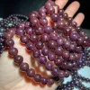 ネックレスMeihan Natural Brazil Starflash Garnet Jewelry Making Design Diy Necklace用の滑らかな丸いゆるいビーズ