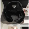 Trapper Hats Designer Women Trapper Hats Winter P Thickened Ear Protection Cap Fashion Leisure Furry Fluffy Windproof Ski Sports Caps Dhbfy