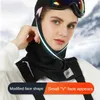 Halsdukar vinter varm ansiktsmask för kvinnor som rider skidvindtät skyddsscarf med katjoniskt plysch pannband utomhus DTJ30