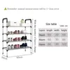 Actionclub Multi-usages Multicouche Simple Étagère À Chaussures Ménage Anti-Poussière DIY Assemblage Organisateur De Chaussures Rack Space Saver Y200527297w