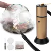 Food Cold Smoke Generator Meat Burn Smokehouse Cooking Portable Molecular Cuisine Smoking Gun for BBQ Grill Smoker Wood 201223292g