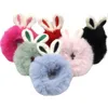 Nouveaux cercles d'accessoires pour cheveux de lapin, édition coréenne populaire, bandeau de boulettes de viande en peluche, bandeau queue de cheval pour étudiant, nouvelle collection automne et hiver