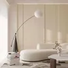 Lampy podłogowe miro lampa podłogowa nordyc nowoczesne kreatywne proste szklane lampa stojąca salon sypialnia badanie dekoracja dekoracji pokoju estetycznego Ligh YQ240130