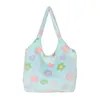 Sacs de soirée Marque Designer Flanelle Imprimé Floral Sac à bandoulière pour femme Casual Bandoulière Grande capacité Sac à main