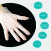 Gants jetables nettoyage de la maison (100 pièces) cuisson des aliments sans micro-élasticité pour le Latex