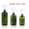 100 ml 150 ml 200 ml Groene Trigger Spray Pomp Fles Watering DIY Container, Cosmetische Verpakkingen, parfumflesje Spuit Ujigu