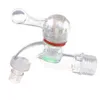 Robinets d'évier de salle de bains 1pc plastique 15mm 20mm filetage mâle robinet transparent PC robinet d'eau connecteur d'irrigation de jardin machine à laver 250l