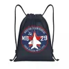 Shopping Bags Aviation Airplane Aerodynamics Drawstring Backpack Women Men Gym Sport Sackpack Portable Pilot Air Fighter Bag Sack