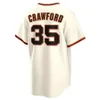 2024 Jerseys de beisebol S-4xl 5 YASTRZEMSKI 35 Brandon Crawford Francisco Homens Mulheres Crianças Evan Longoria Joc Pederson Brandon Sf Giants São Francisco Gigante 28 Posey Will