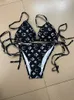 Nyaste kvinnliga designers Sexig bikinis Set Clear Strap Swimsuit Stars Form Badkläder damer baddräkt mode strandkläder sommar kvinnors biquini ggg50