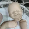 21Inch Reborn Kit Alisha Sweet Face Smiling Baby with COA Fresh Color Soft Touch Unfinished DIY Doll Parts 240123