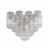 2ml Mini Glass Bottles Crafts Cute Aluminum Cover Empty Wishing Gift Jars Decorate 100pcs Free Shipping Bqwxq