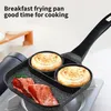 Pans Multifunctional Frying Pot Pan Thickened Omelet Non-Stick Egg Steak Bread Flip Cooking Kitchen Supplies295s