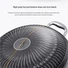 Pans Non-stick Frying Double-Sided Screen Honeycomb Stainless Steel Wok Without Oil Smoke Pan PFOA-Free