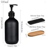 Distributeur de savon liquide 500ml, bouteille rechargeable, salle de bain, shampoing pour les mains, Gel douche, sous-bouteille, accessoires de cuisine