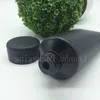 150G 200G Empty Black Soft Refillable Plastic Lotion Tubes Squeeze Cosmetic Packaging, Cream Tube Screw Lids Bottle Container Loenc