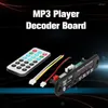 Set Bluetooth 5.0 MP3 Player Decoder Board FM Radio TF USB 3.5 Mm AUX Module Receiver Car Kit Audio Amplifier