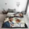 Personalized Custom Blanket with Photo Family Son Daughter Wife Husband Birthday for Her Him Women Men Gifts Fits Couch Bedroom Living Room