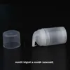40pcs/lot 50ml Transparent Plastic Airless Lotion Pump Bottle Airless Cosmetic Bottle Empty Vacuum Pressure Emulsion Containers Kcpbh