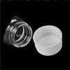 100 st 14 mm skruvmunnglasflaskor Vit plastlock tomt injektionsflaskor kreativa diy 22x60 mm 10 ml burkar dsspm