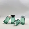 Bottiglie Contenitore per diffusore di fragranze per uso domestico per interni in vetro verde semplice da 100 ml