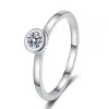 Collana KNOBSPIN D VVS1 Anelli Moissanite Rotondi Classici Alla moda Donna Uomo Gioielleria raffinata Anello in argento sterling s925 certificato GRA 18k placcato