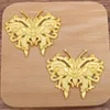 Hair Clips 20 PCS 52 48 MM Metal Butterfly Tiaras Ancient Hairwear Bridal Headwear DIY Jewelry Accessories