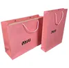 Designer Pink Packaging Box Classic Letter Logo Clothing Packaging Box Storage Handheld Paper Bag Girl's Heart Present Packaging Bag