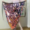 Stage Wear Belly Dance Long Hip Scarf for Women Fashion Cears
